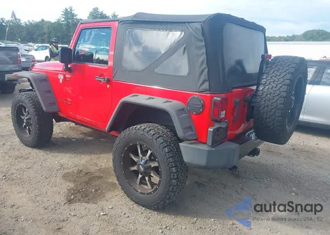 2014 Jeep Wrangler Willys Wheeler из США, поврежденный, VIN 1C4AJWAG4EL322761